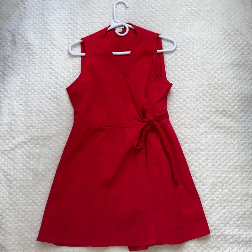 Flattering J Crew Mini Wrap Dress